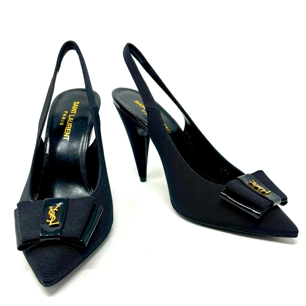 Saint Laurent Anais Slingback Pumps
